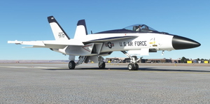 Northrop YF-17 Cobra repaint for F/A-18 of Asobo, DC Designs, and TouchingCloud Super Warrior thumbnail 3