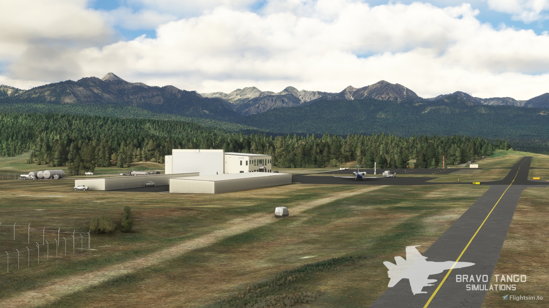 Pagosa Springs Stevens Field (KPSO) for Microsoft Flight Simulator MSFS image