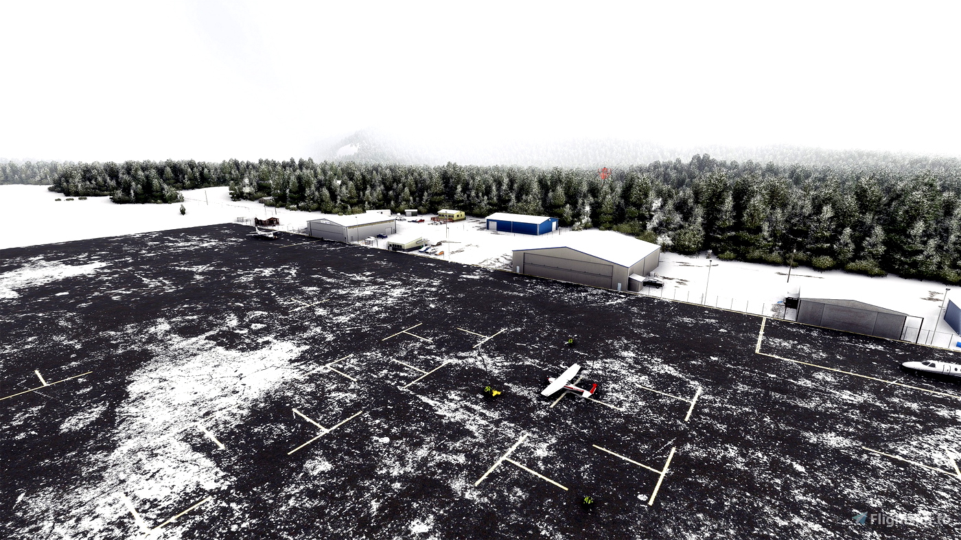 DC Scenery Design PAKW Klawock Airport, Alaska for MSFS