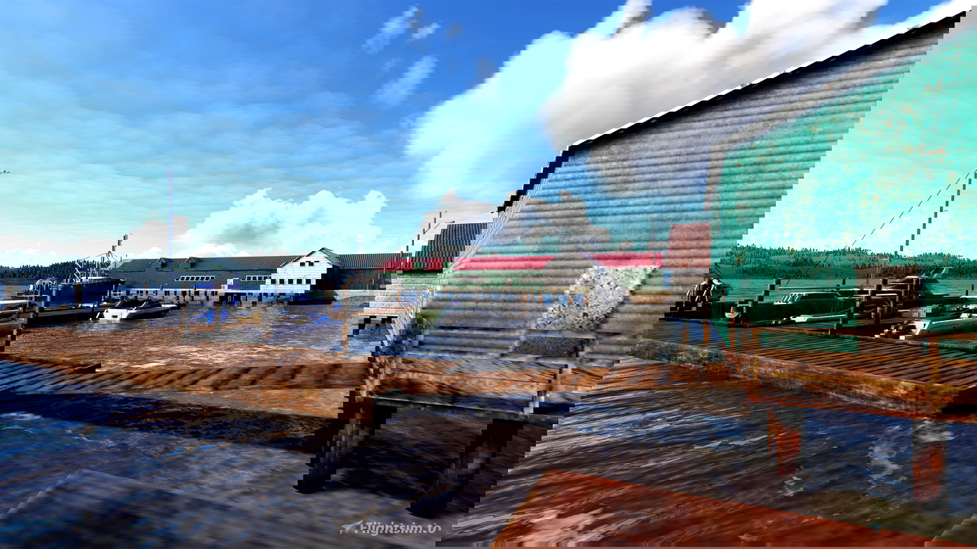 DC Scenery Design PAKW Klawock Airport, Alaska for MSFS