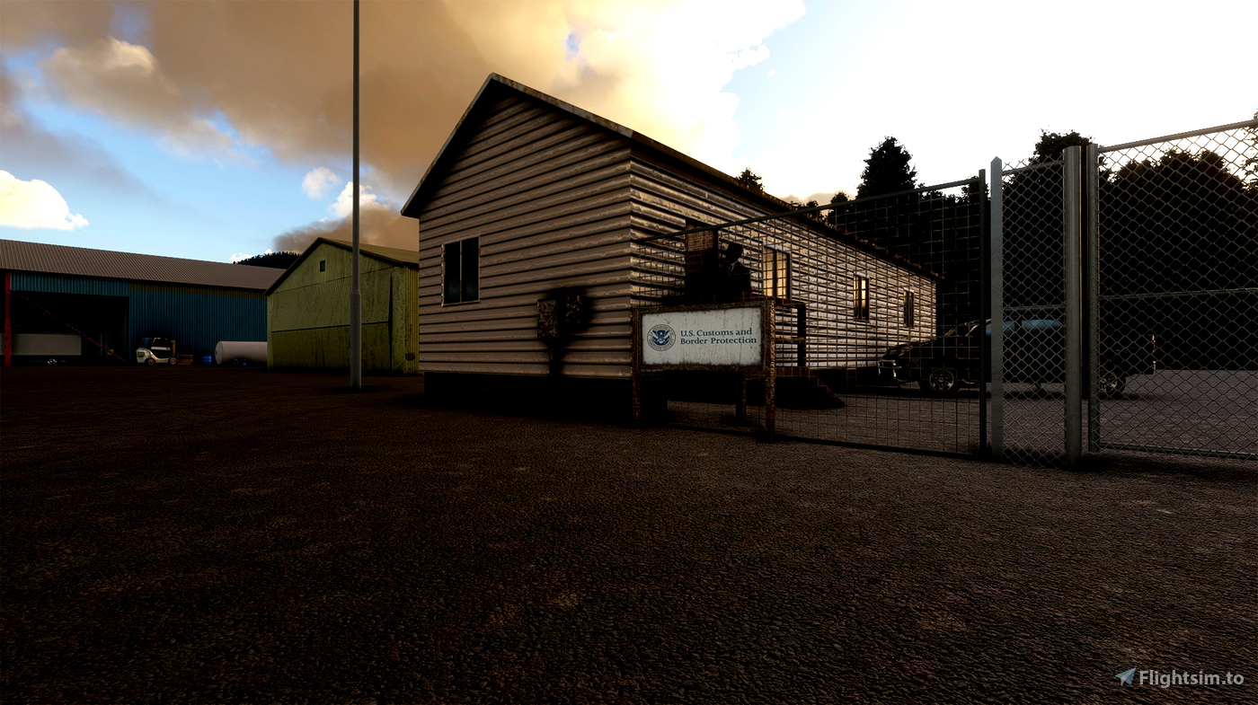 DC Scenery Design PAWG Wrangell Airport, Alaska for MSFS