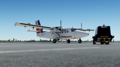 Philippine Airlines DH6 300 Wheels Pax Twin Otter 8K