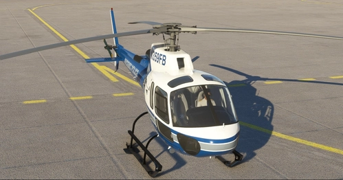 Phoenix Police (Blue Bottom) | N359FB | RotorSimPilot H125 | 8K Resolution