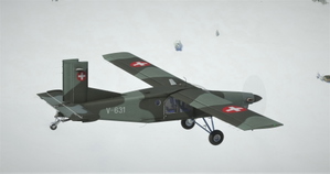 Pilatus PC-6 Swiss Air Force V-631 Repaint thumbnail 4