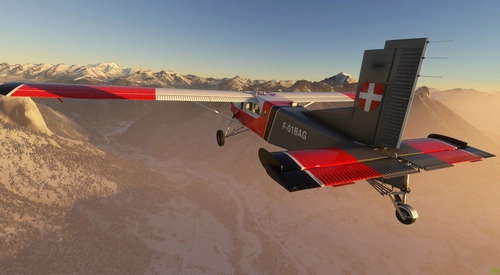 Pilatus PC6 Porter (asobo) Savoie