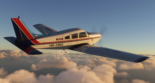 [Just Flight] Piper PA-28 Turbo Arrow III Servicios Aéreos Especiales 