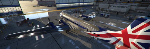PMDG DC6B MUCKA66 MANCHESTER LIVERY(REQUESTED)