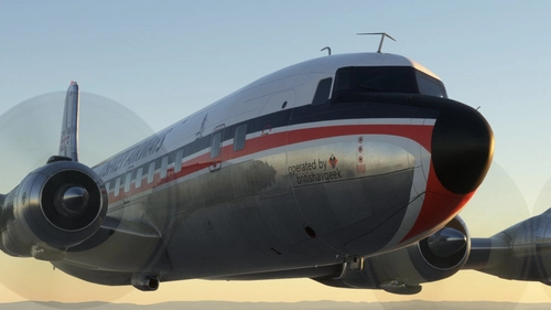 PMDG DC6B Osprey Airways Retro