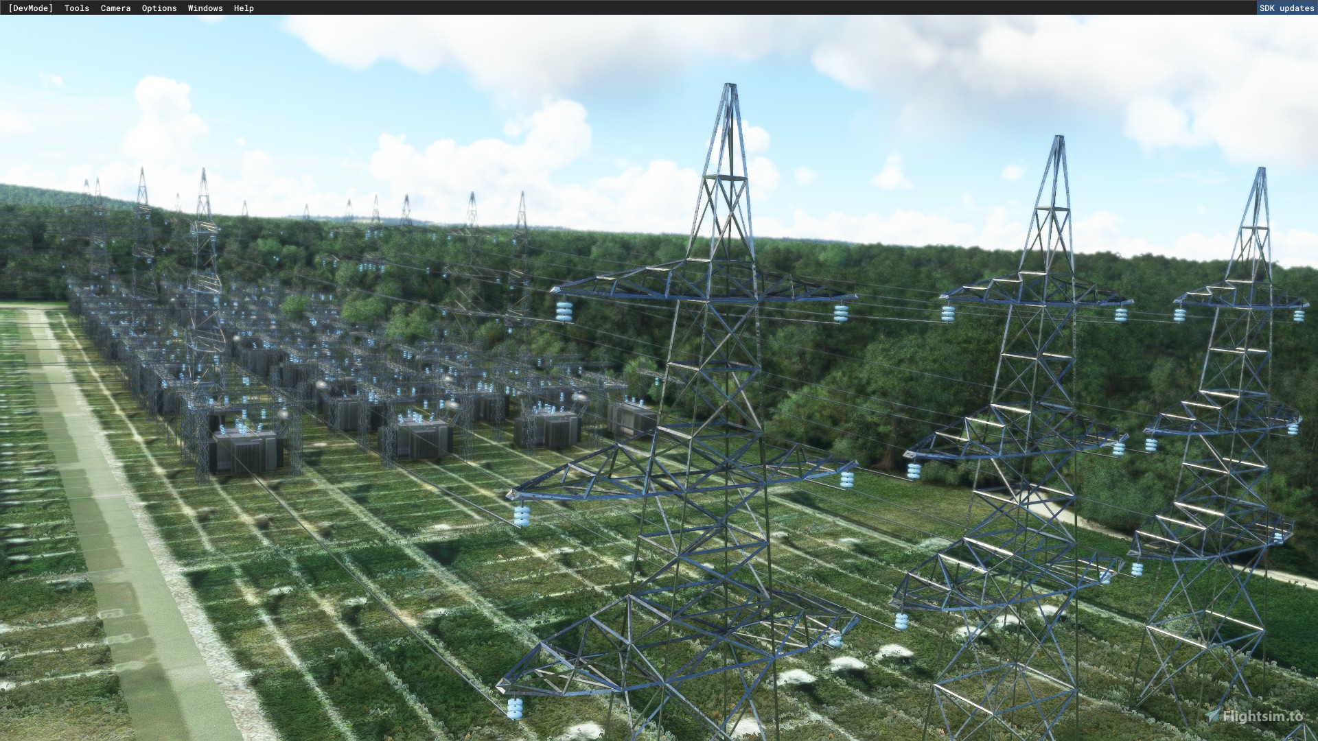 Powerlines and Solar Farms – MOD Linee Elettriche e Solar Farms