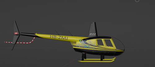 R44 HB-ZMJ Alpilift helikopter (Fictional)