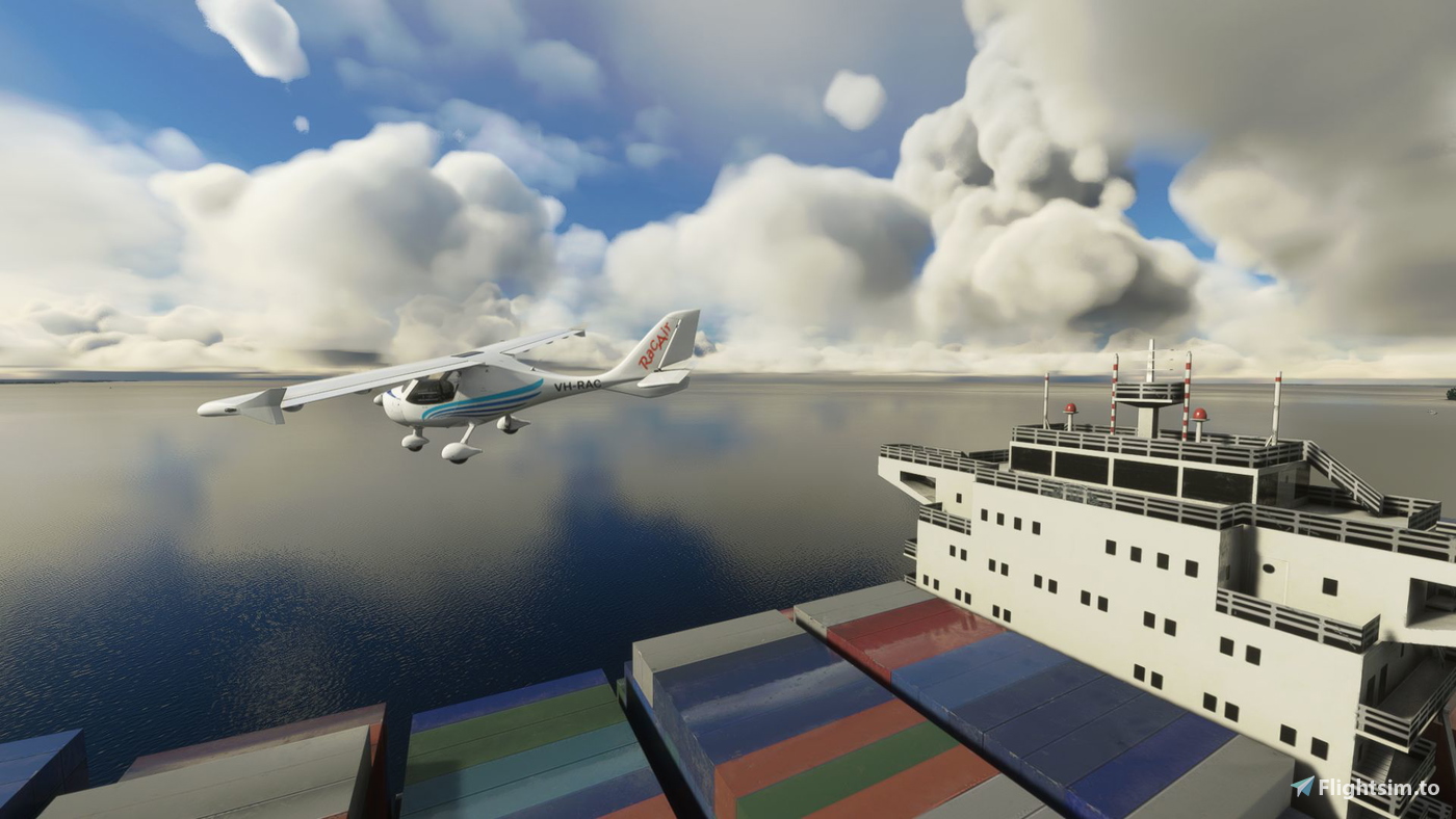 RacAir livery for Flight Design CTLS per Microsoft Flight Simulator | MSFS
