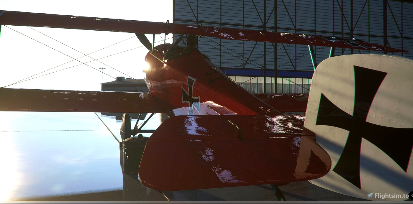 Red Baron - Nieuport 17 Microsoft Flight Simulator