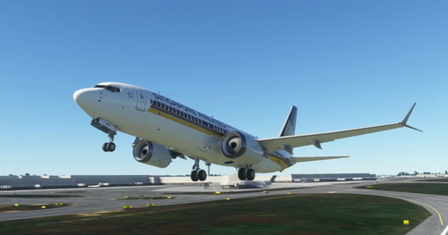 Singapore Air - Bredok3D 737 MAX