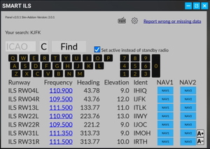 SmartILS Panel - The Smartest ILS frequency database! thumbnail 4