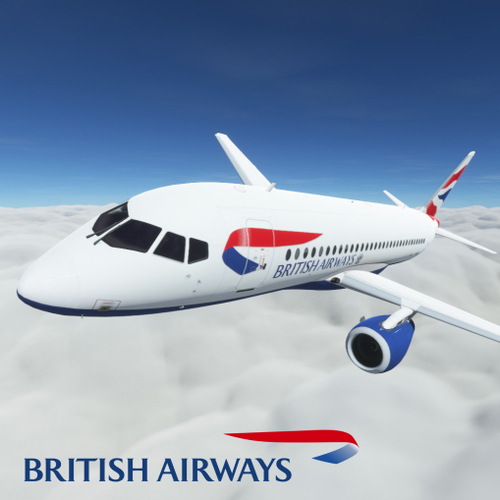 SSJ100 BA Fictional (G-HSSJ)