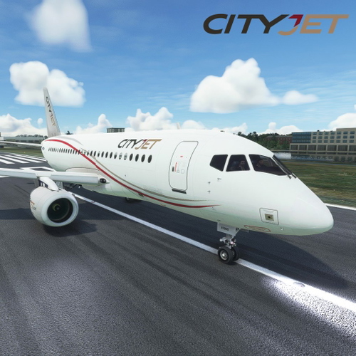 SSJ100 CityJet (EI-FWA)