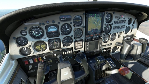 TDS GTNXi screen integration for Carenado C337 Skymaster