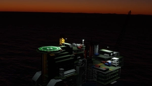 The Biggest Gas platform Troll A + Helipad ( without accident ) thumbnail 3