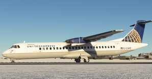 United Express "2010 livery" ATR 72-600 Community Version thumbnail 3