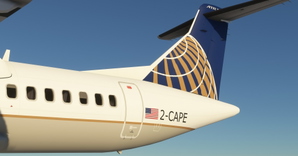 United Express "2010 livery" ATR 72-600 Community Version thumbnail 5