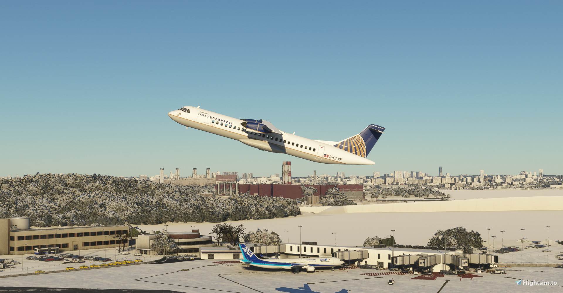 United Express "2010 livery" ATR 72-600 Community Version - Image 1