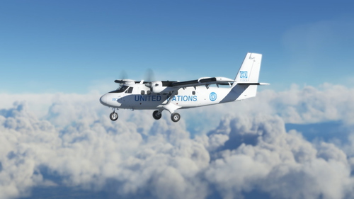 United Nations 13801 Twin Otter DHC-6-100 Pax - 8K