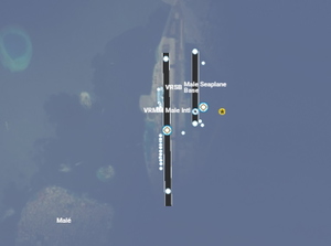 VRSB Male Seaplane Base, next to Velana Airport, Maldives. (New) thumbnail 13