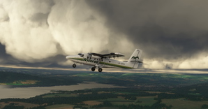 Widerøe "1990 livery" DHC-6-300WP Twin Otter thumbnail 1