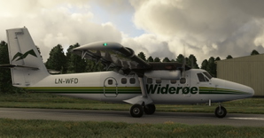 Widerøe "1990 livery" DHC-6-300WP Twin Otter thumbnail 5
