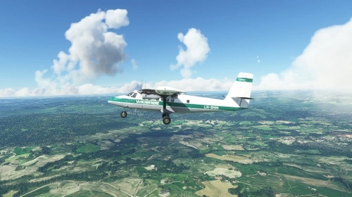 Widerøe (old livery) - DHC-6-300 Twin Otter (Wheels Pax)