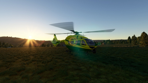 Wiltshire Air Ambulance Civ and Mil H145