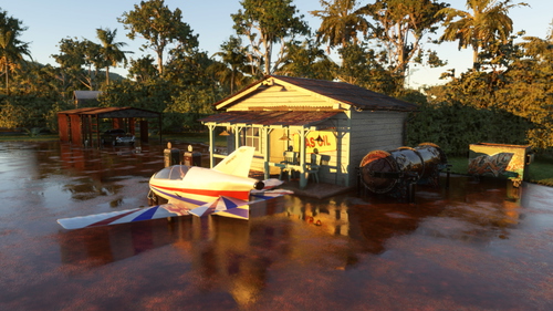 007 Gas Station from James Bond Octopussy