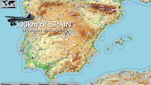 3000km of Spain