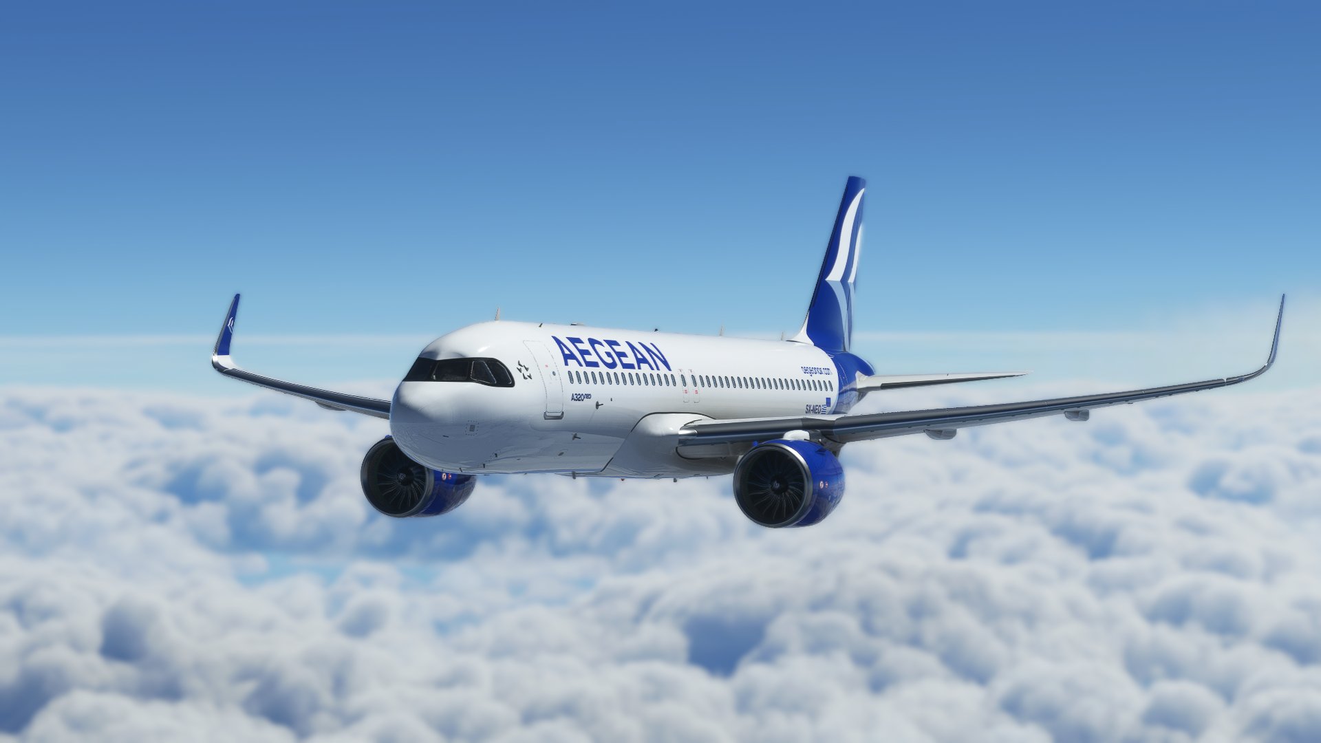 [A32NX] [16K] Aegean Airlines (SX-NEO) - Image 1