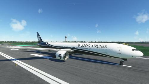 [8K] Azog Airlines Livery | CaptainSim 777-300ER