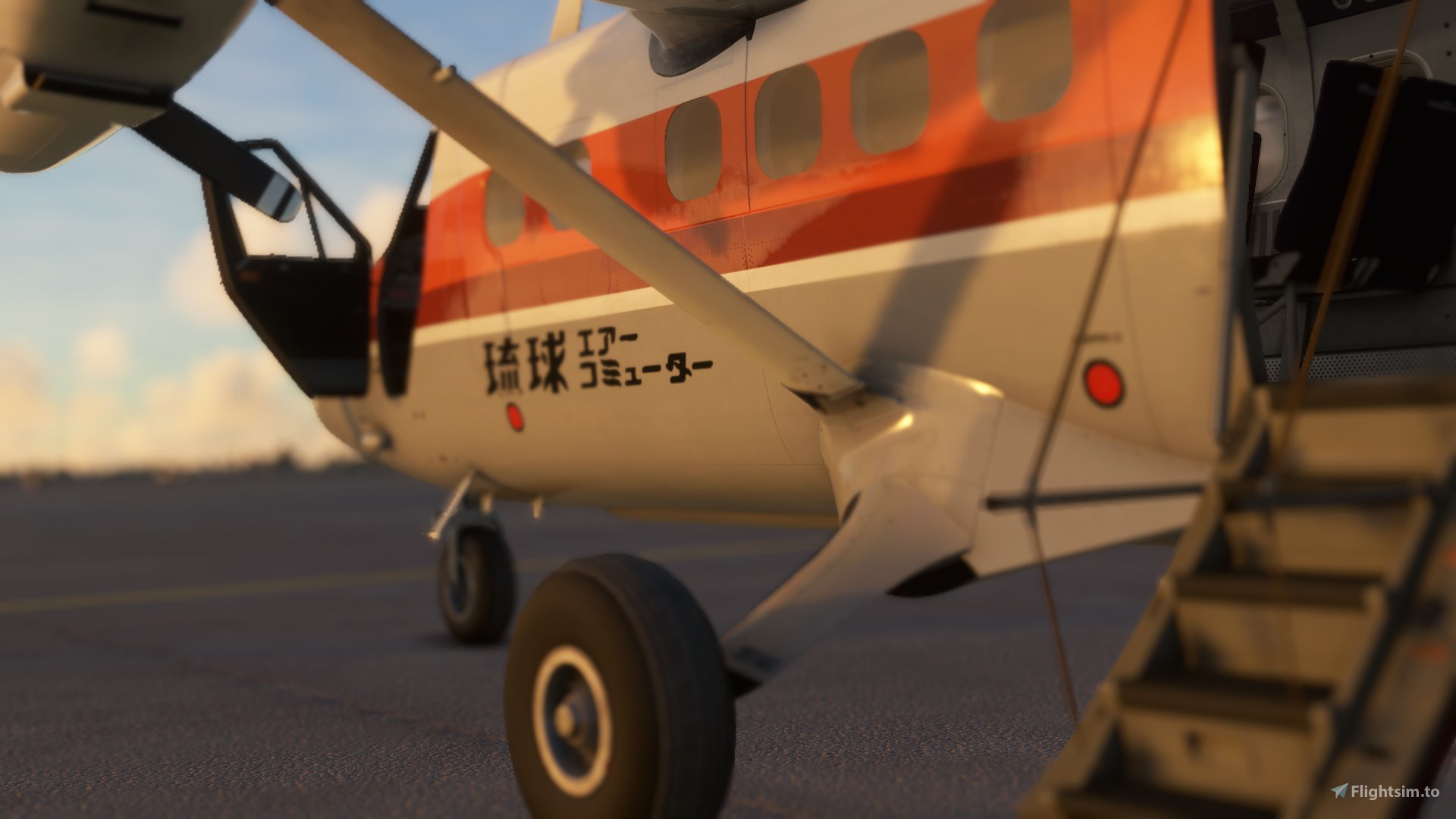 8K] DHC-6-300 Ryukyu Air Commuter for Microsoft Flight Simulator
