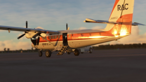[8K] DHC-6-300 Ryukyu Air Commuter 