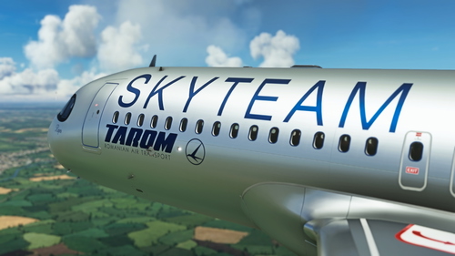 [8K] Tarom SKYTEAM A320