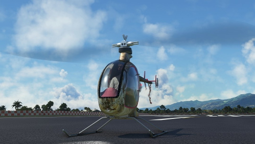 Carousel - a Baroque style repaint for Mosquito Helicopter