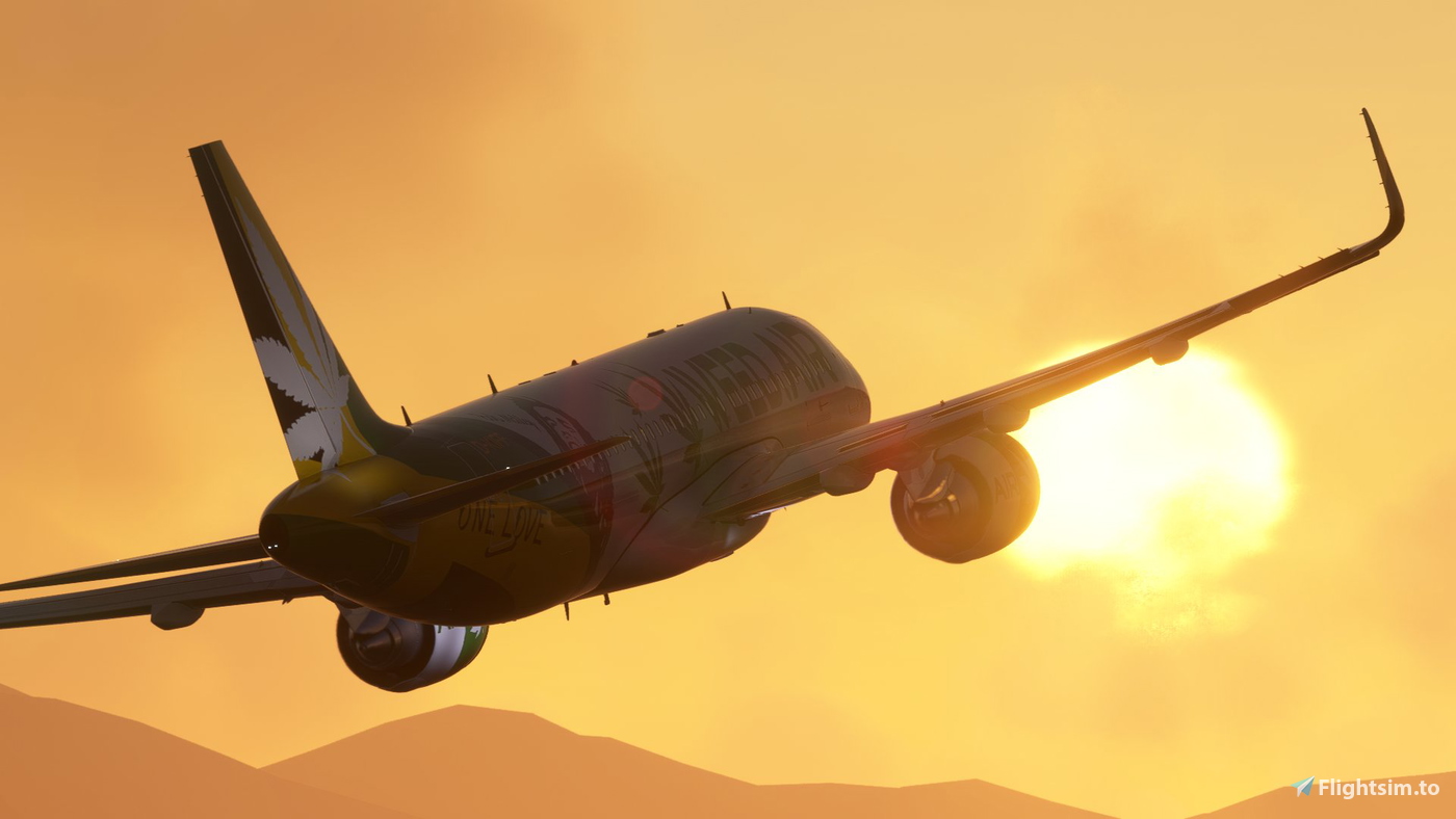 A320 NEO ASOBO Bob Marley Special Livery for Microsoft Flight Simulator ...