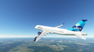 [A32NX] A320neo_Jet Blue_FlyByWire[8k] thumbnail 10