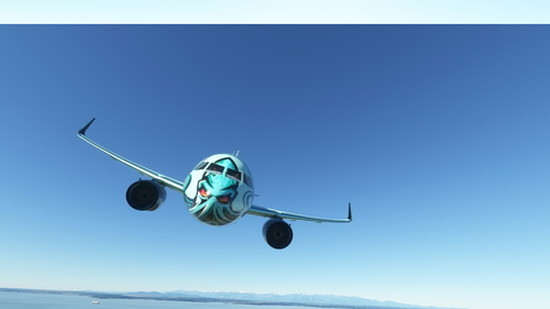 A320Neo Seattle Kraken NHL Livery