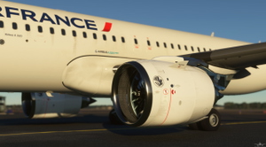 [A32NX] A320Neo Air France Skyteam ZeroE + ENGINE MOD 8K thumbnail 5