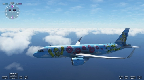 A320nx Simpsons Edition