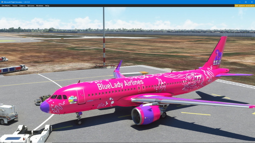 [A32NX] [8K] FBW AIRBUS A20N BLUELADY (Fast and Furious SUKI)