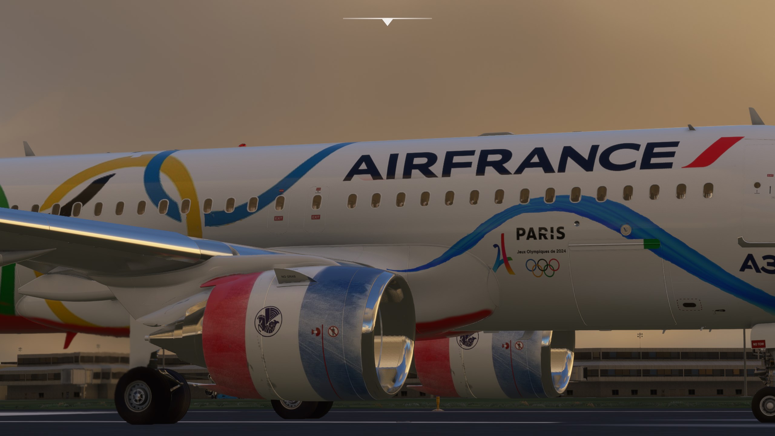 [A32nx] Air France Paris 2024 | 8K - Image 1