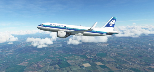 [A32NX] Air New Zealand (1980's livery) [Fictional]