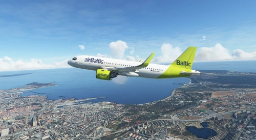 [A32NX] airBaltic (new livery) [8K Fictional]