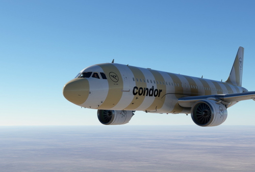 [A32NX] Condor Beach Livery 8K