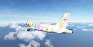 [A32NX] Condor Rainbow Livery 8K thumbnail 3